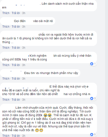 Nhiều người còn đề xuất cách "mừng một xấp vé số" để "trả đũa" những kiểu người "không biết điều như thế này"