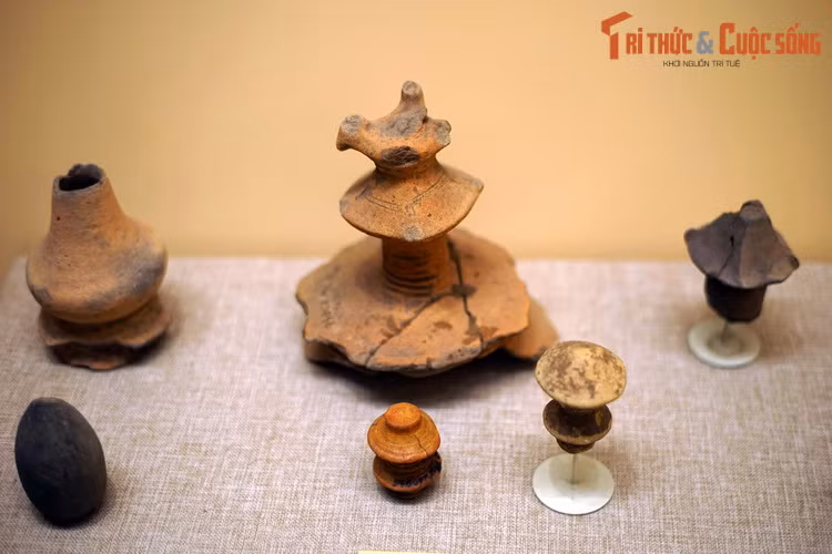 Núm trang trí trên nắp đồ đựng của văn hóa Đồng Nai, niên đại 2000-2.500 năm trước. Văn hóa Đồng Nai là một nền văn hóa cổ đại hưng thịnh khoảng 3 thiên niên kỷ trước ở vùng Đông Nam Bộ, ven các sông Đồng Nai, sông Sài Gòn và sông Vàm Cỏ.