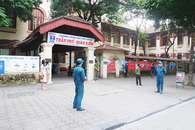 Trường THPT Trần Phú, Hoàn Kiếm, Hà Nội.