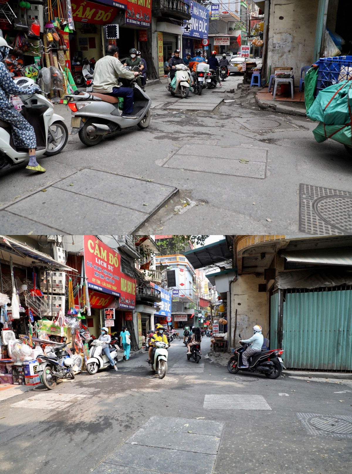 Trước thực trạng tuyến phố Bùi Xương Trạch đã xuống cấp nhiều năm nay, Ban Duy tu các công trình giao thông Hà Nội đã phối hợp với các đơn vị liên quan khẩn trương cải tạo tuyến đường này.