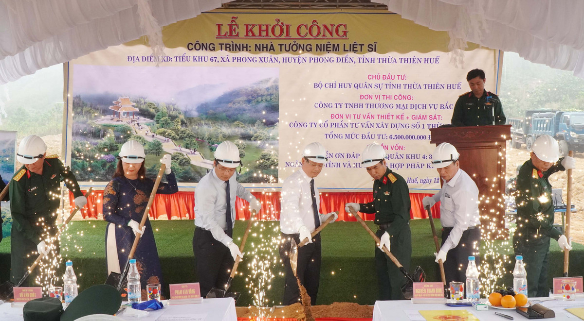 Xây nhà tưởng niệm 13 liệt sĩ hy sinh khi cứu nạn ở Rào Trăng 3 Xay nha tuong niem 13 liet si hy sinh khi cuu nan o Rao Trang 3