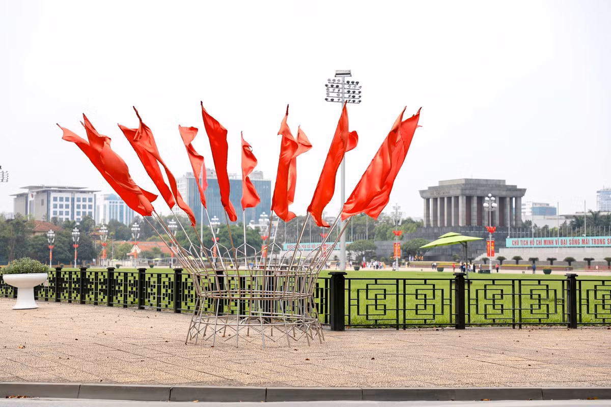 Hoạt động trang trí, tuyên truyền cổ động nhằm nêu bật ý nghĩa lịch sử, truyền thống cách mạng, lòng yêu nước, tự hào dân tộc.