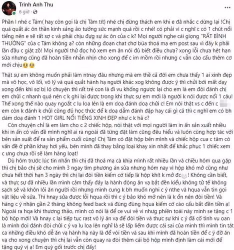 Vuong scandal “khon an nguoi...”, Tam Tit khac xua the nao?