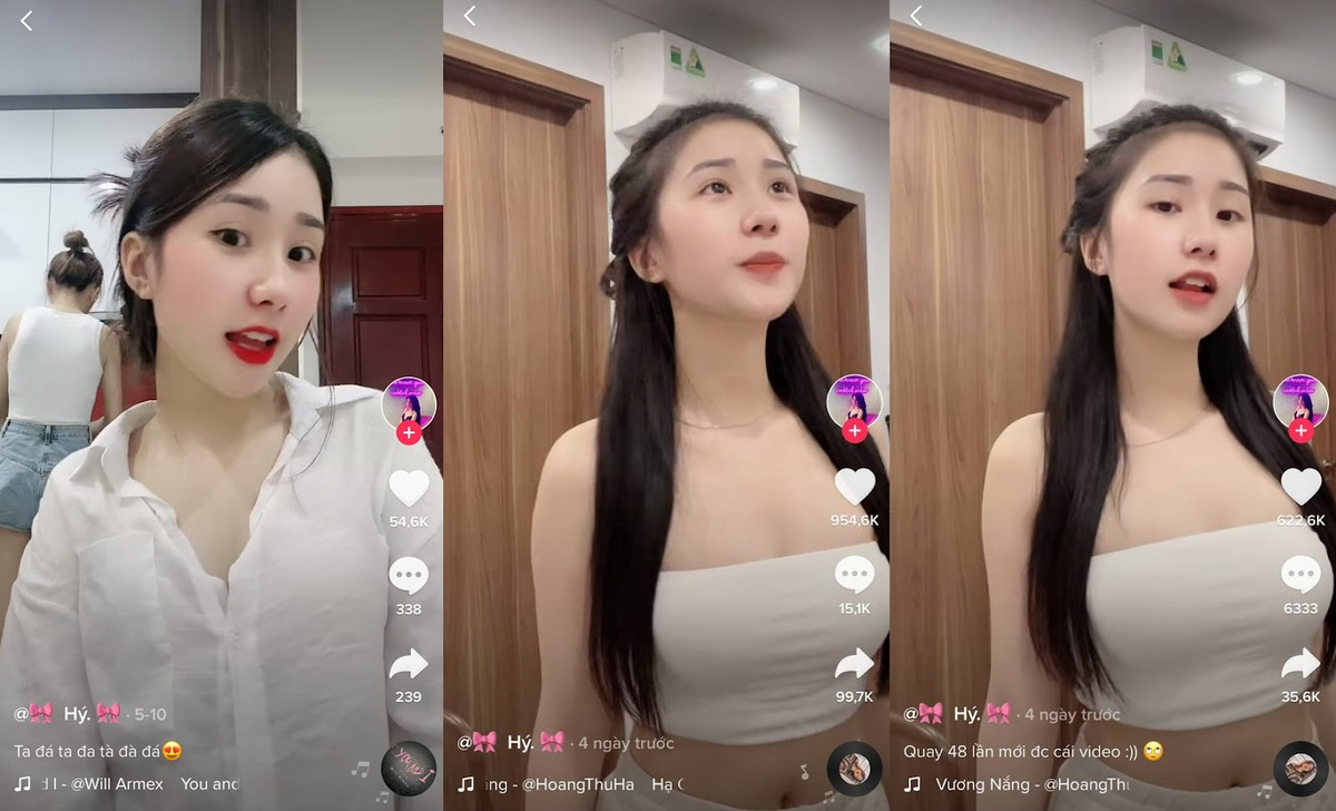 Tiểu Hý là hot girl TikTok nổi lên từ clip nhảy Hạ Còn Vương Nắng. Diện mạo tạo thiện cảm cho người đối diện cùng cách thể hiện gần gũi trên MXH của cô đã khiến cư dân mạng khen ngợi hết lời.