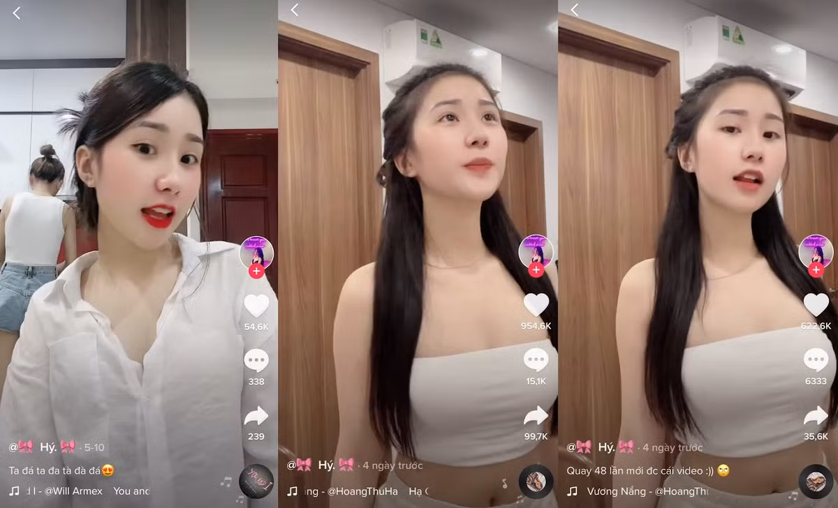 Tiểu Hý là hot girl TikTok nổi lên từ clip nhảy Hạ Còn Vương Nắng. Diện mạo tạo thiện cảm cho người đối diện cùng cách thể hiện gần gũi trên MXH của cô đã khiến cư dân mạng khen ngợi hết lời.