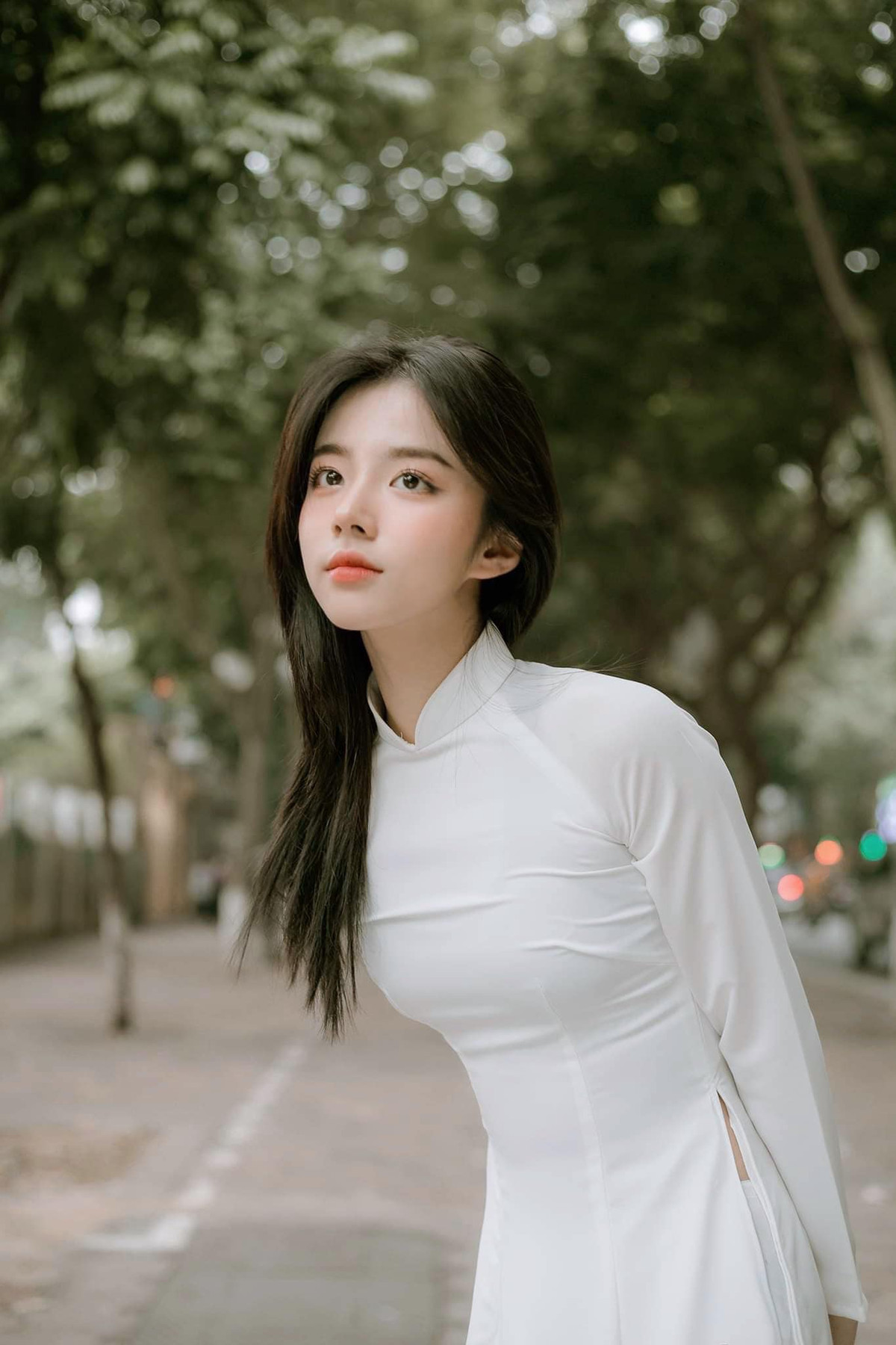 Những bức ảnh của cô được cư dân mạng tấm tắc khén ngợi và công nhận rằng cô gái này trổ mã rất tốt.