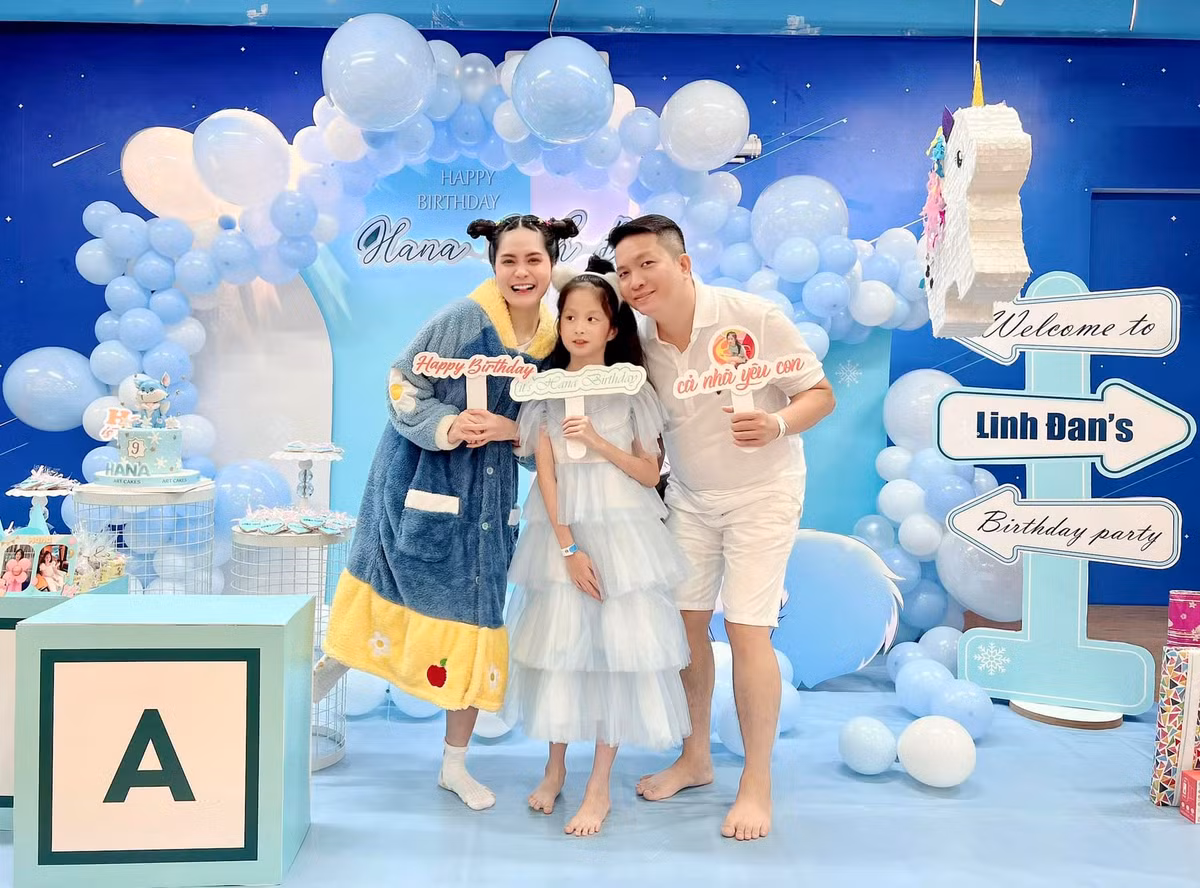 Bố mẹ "giàu nứt đố đổ vách" nhưng Hana chọn tổ chức sinh nhật đơn giản tại khu vu chơi mà không phải tại nhà hàng, khách sạn sang trọng.