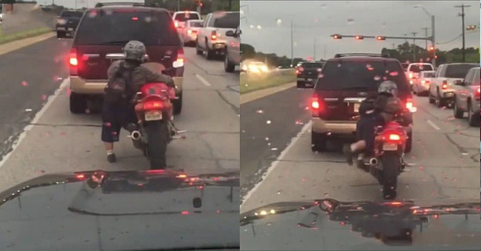 Mỗi lần dừng xe rồi lại lên xe cũng tốn sức ghê. Ảnh: Tổng hợp