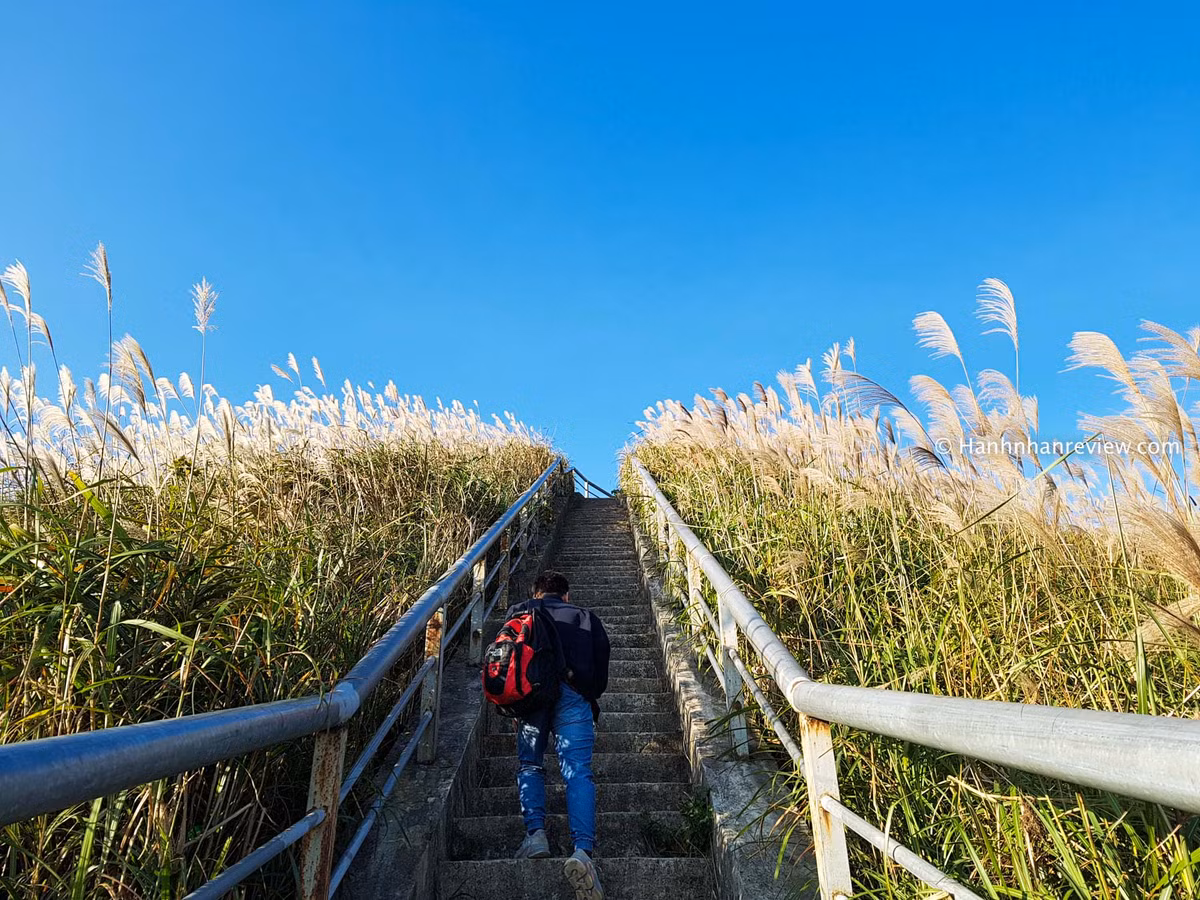 Nếu có niềm đam mê phượt, các bạn trẻ thường lựa chọn di chuyển bằng xe máy. Quãng đường từ Hà Nội đến Bình Liêu chỉ khoảng 270km, thời gian chạy xe mất khoảng 7-8 tiếng, cung đường lại khá đơn giản, dễ dàng, và không nhiều nguy hiểm. Ảnh: Hạnh Nhân
