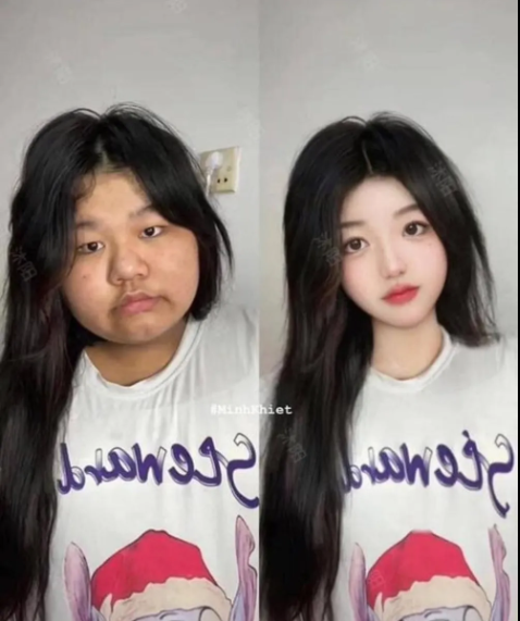 Một chiếc điện thoại có phần mềm chỉnh ảnh xịn có vẻ là cách để chị em... giảm cân nhanh nhất.