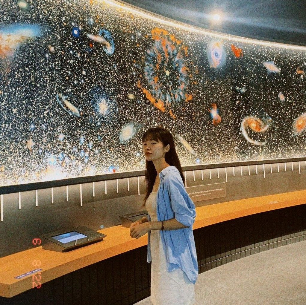 Đây là mô hình Nhà chiếu hình vũ trụ thứ 2 và hiện đại nhất khu vực Đông Nam Á. Ảnh: @thanhhnga