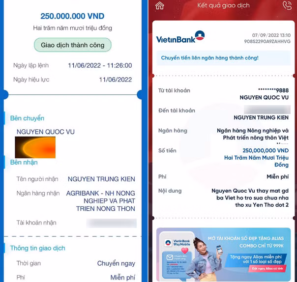 Vừa qua vợ chồng Đoàn Di Băng đã có chuyến thiện nguyện nhân dịp lễ Trung thu. Họ quyên góp số tiền nửa tỉ đồng để làm kinh phí giúp đỡ công trình thi công, tu sửa nhà thờ Yên Thổ. Vợ chồng cô đã chuyển hoàn tất toàn bộ 500 triệu đồng cho đối phương để tiến hành công tác sửa chữa.