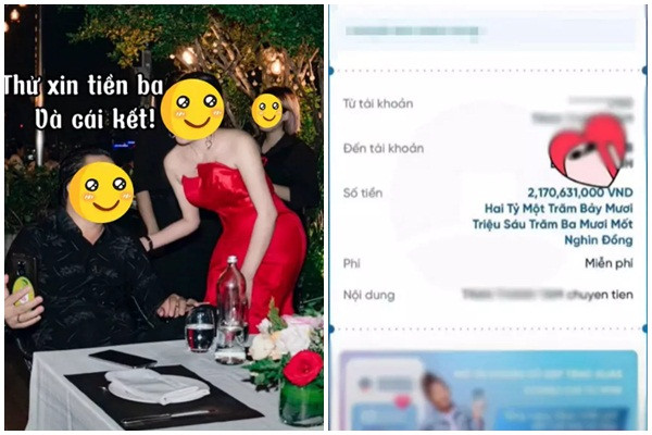 Video của một cô gái giả vờ xin tiền bố mua bánh ăn và được chuyển khoản luôn 2 tỷ đồng đang khiến netizen trầm trồ. Rất nhiều người bày tỏ ngưỡng mộ trước độ chịu chơi và tình cảm mà người cha này dành cho con gái của mình.