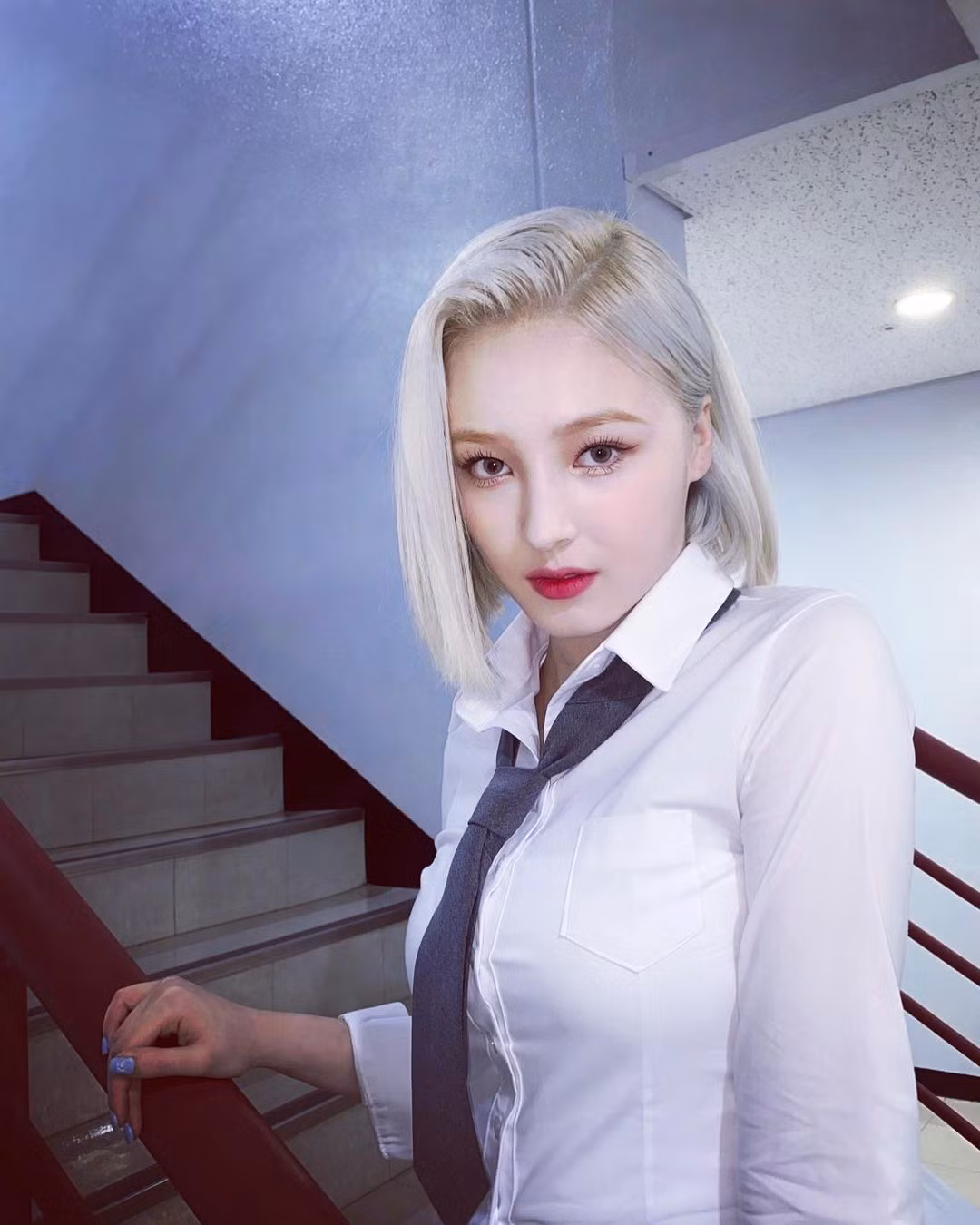 Có lẽ vì những lời chê bai từ người hâm mộ mà Nancy đã tích cực tập nhảy để cơ thể thon gọn hơn.