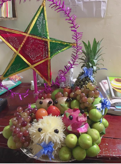 Phải tốn kha khá bưởi để làm một chú chó như thế này nhưng kết quả lại không giống như mong muốn. Ảnh: Tổng hợp