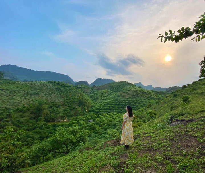 Nằm cách Hà Nội không xa, Ba Khan rất phù hợp cho những chuyến đi đổi gió vào cuối tuần. Ảnh: Phương Mai Nguyễn