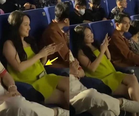 Hồi đầu tháng 7, diễn viên Trúc Anh "Mắt Biếc" xuất hiện tại một sự kiện với thân hình mũm mĩm, vòng 2 lùm lùm làm dấy lên nghi vấn đang mang bầu.