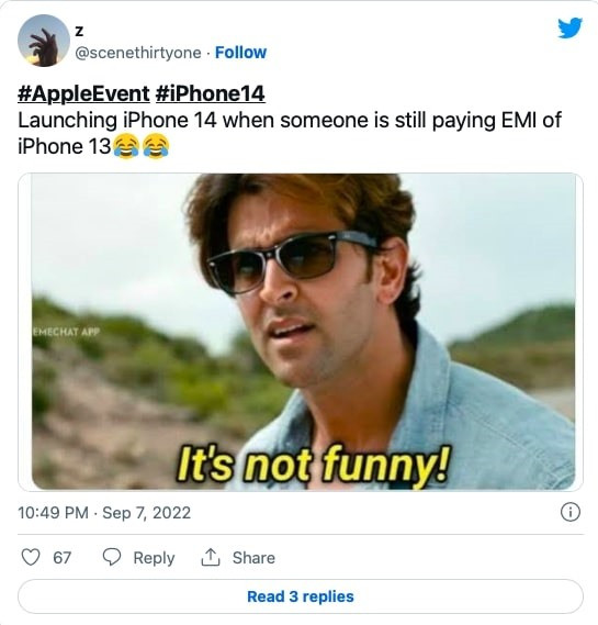 Không vui chút nào khi iPhone 14 trình làng mà ai đó vẫn đang phải trả góp iPhone 13.