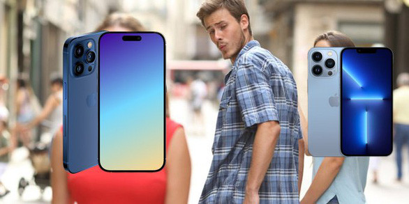 Gần như đồng thời với sự kiện Apple ra mắt iPhone 14, trên các mạng xã hội “nở rộ” những ảnh chế về sản phẩm mới này của Táo khuyết.