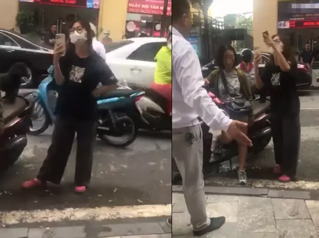 "Nhìn mẹ nó cũng nhẹ nhàng mà sao tính nết con gái lại quái thế nhỉ", "Không hiểu đầu đuôi thế nào nhưng thái độ đáng ghét thật sự", "Nói chuyện với người lớn với giọng điệu đấy là sai hoàn toàn rồi",..là những bình luận của cư dân mạng dành cho cô gái trong đoạn clip trên. Ảnh: Cắt ra từ clip