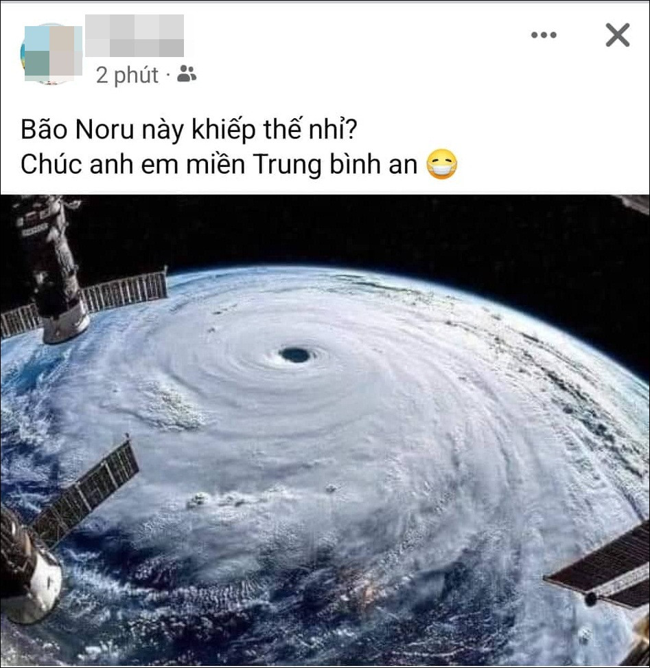 Cụ thể những hình ảnh này là chụp bão Noru năm 2017 bởi các phi hành gia trên Trạm Vũ trụ Quốc tế (ISS). Ảnh: Chụp màn hình