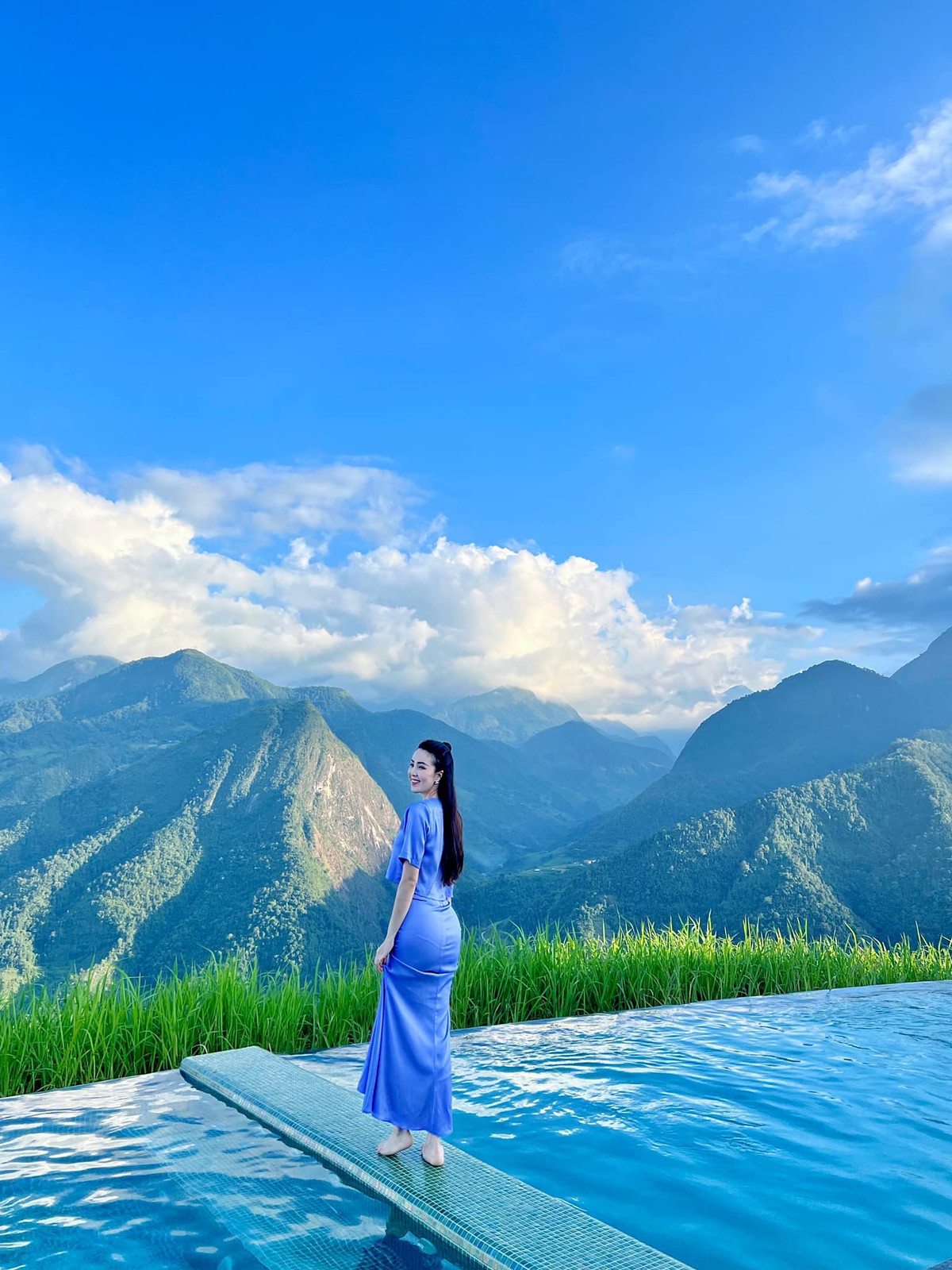 Cuộc sống hiện tại của MC Thụy Vân khiến không ít cô gái phải ghen tị. Ảnh: FBNV