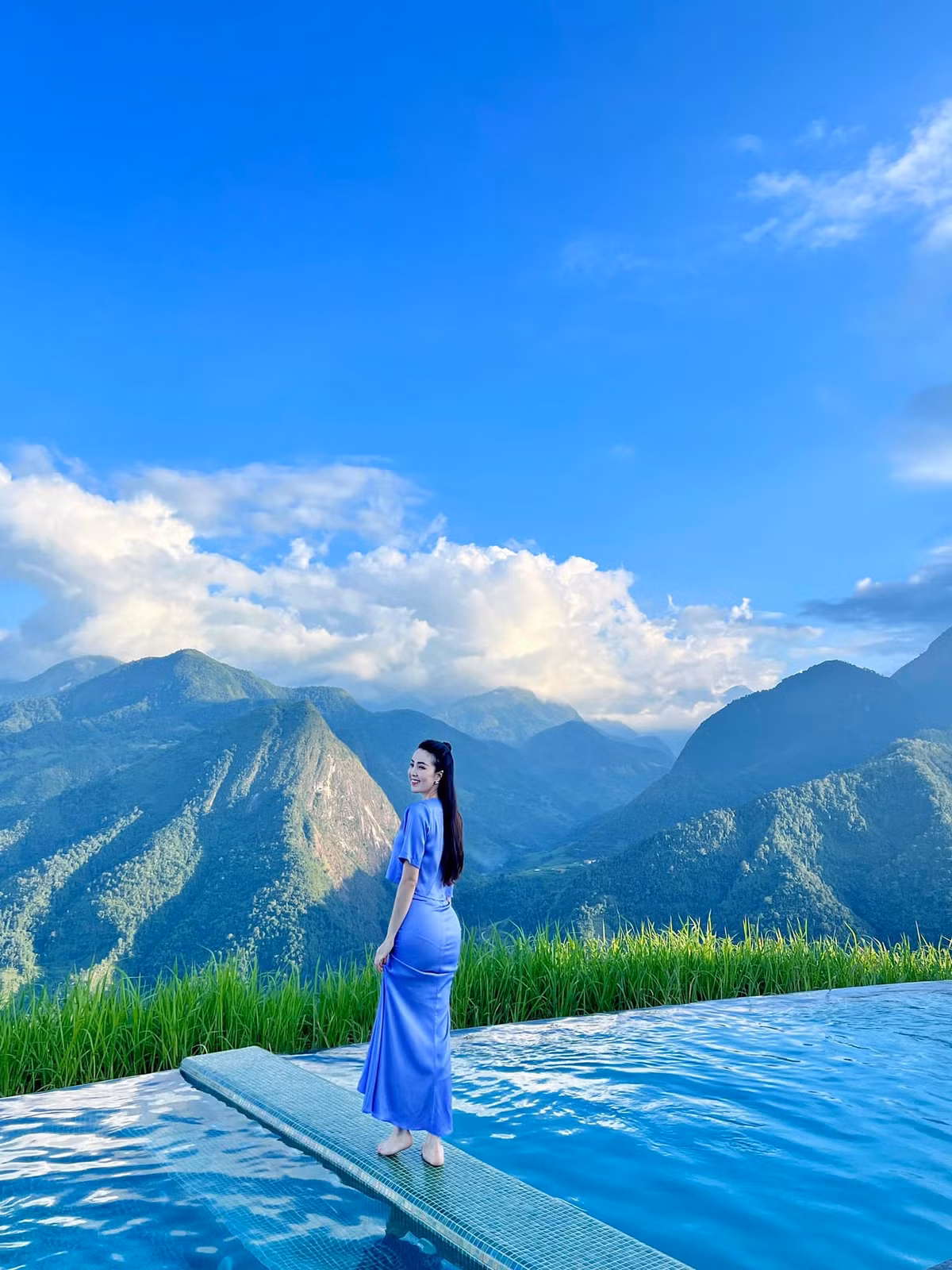 Cuộc sống hiện tại của MC Thụy Vân khiến không ít cô gái phải ghen tị. Ảnh: FBNV