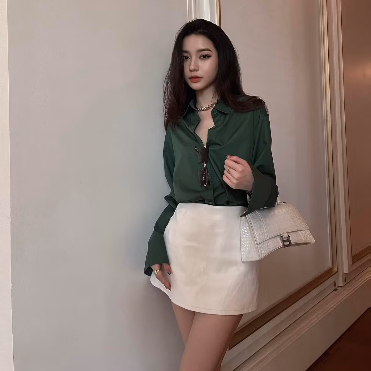 Nhiều người đã gặp Bâu ngoài đời còn ngợi khen vẻ đẹp tự nhiên của cô.