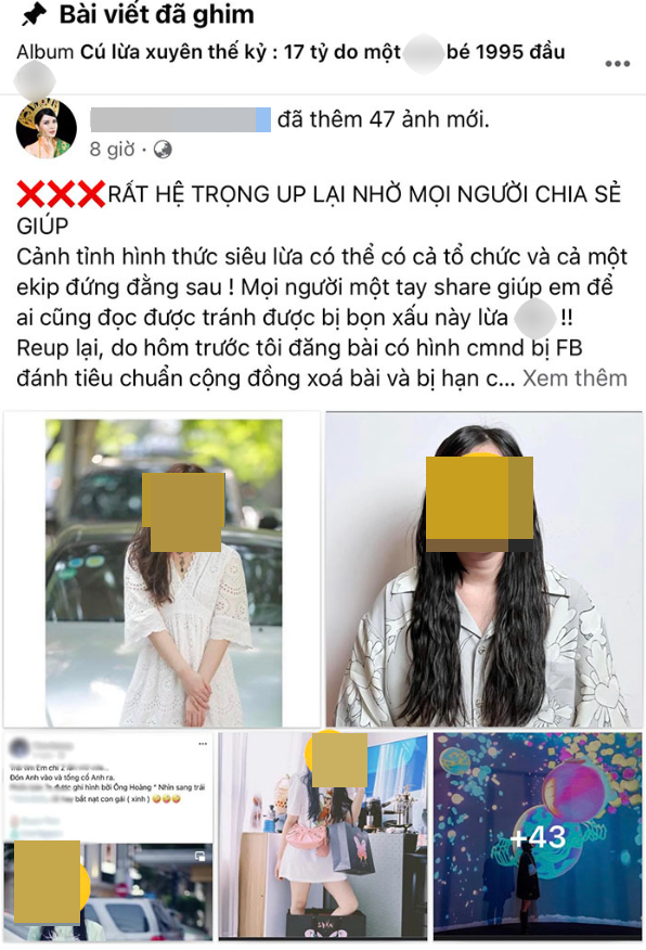 Mới đây, mạng xã hội xôn xao chia sẻ câu chuyện cô dâu "siêu lừa" tinh vi lên tới hàng trăm tỷ đồng khiến hơn 100 nạn nhân sập bẫy.