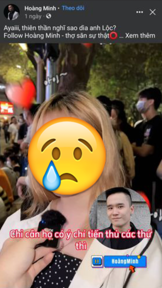 Theo đó, đoạn video xoay quanh nội dung "Có nên yêu một chàng trai làm nghề phụ hồ". Dưới bình luận hầu hết cư dân mạng đều tỏ ra vô cùng bức xúc trước câu trả lời của cô gái trong video clip. Ảnh: Chụp màn hình