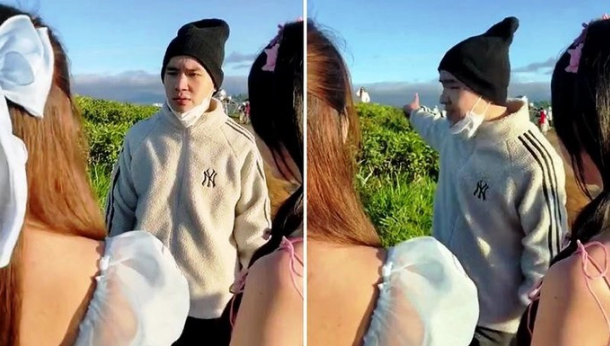 Cũng theo đại diện lãnh đạo Phòng Văn hóa Thông tin TP Đà Lạt (Lâm Đồng) trả lời Báo Người lao động, cho biết video này là sai sự thật , gây bức xúc dư luận. Ảnh: Cắt ra từ clip