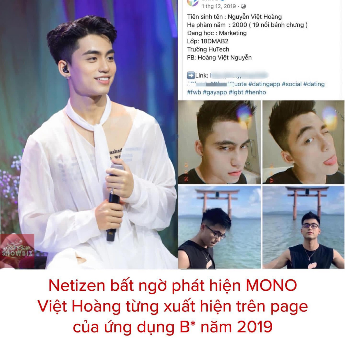 Xôn xao em trai Sơn Tùng M-TP từng xuất hiện trên trang LGBT Xon xao em trai Son Tung M-TP tung xuat hien tren trang LGBT