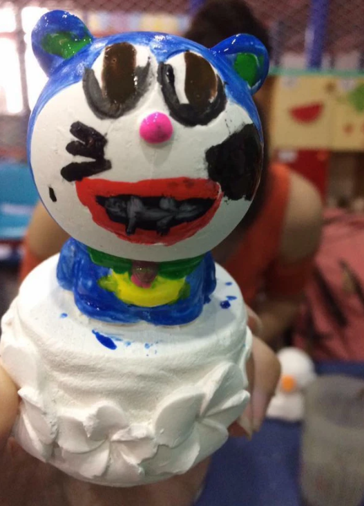 Hoạt động tô tượng thực chất đã xuất hiện từ những năm 2000 và là một hoạt động giải trí cho các em nhỏ.