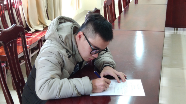 Hành vi này của Minh đã bị Công an tỉnh Lâm Đồng xử phạt hành chính 10 triệu đồng. Ảnh: Dân Việt