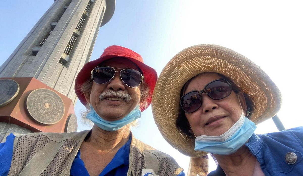 Hai vợ chồng ông Minh bắt đầu đi từ năm 2011. Hơn 10 năm nay, vợ chồng ông Minh đã hoàn thành hơn 100 chuyến đi lớn nhỏ. Ảnh: Phụ nữ Việt Nam