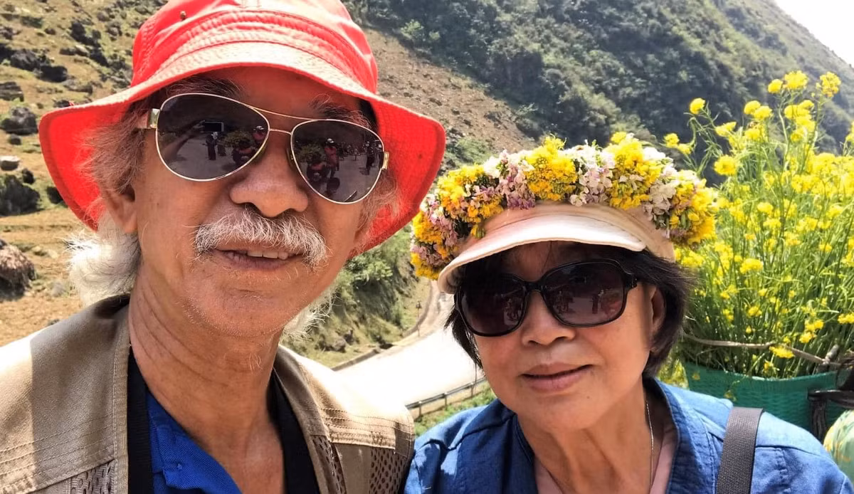 Cặp vợ chồng ông Mong Phước Minh 73 tuổi, quê ở An Giang với những chuyến đi phượt xuyên Việt và nước ngoài hiện đang trở thành tâm điểm gây xôn xao trên mạng xã hội. Đa số cư dân mạng đều bày tỏ sự ngưỡng mộ đến cặp vợ chồng này. Ảnh: Phụ nữ Việt Nam