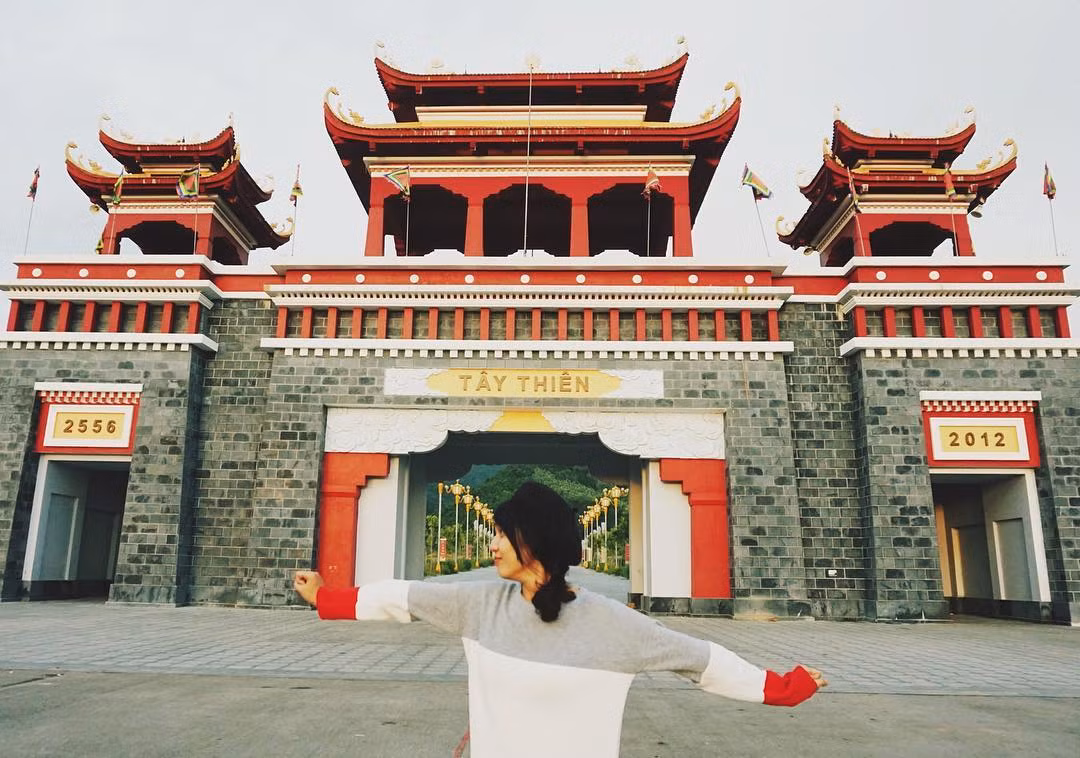 Thiền Viện tọa lạc tại xã Đại Đình, huyện Tam Đảo cũng là nơi được nhiều du khách ghé thăm.