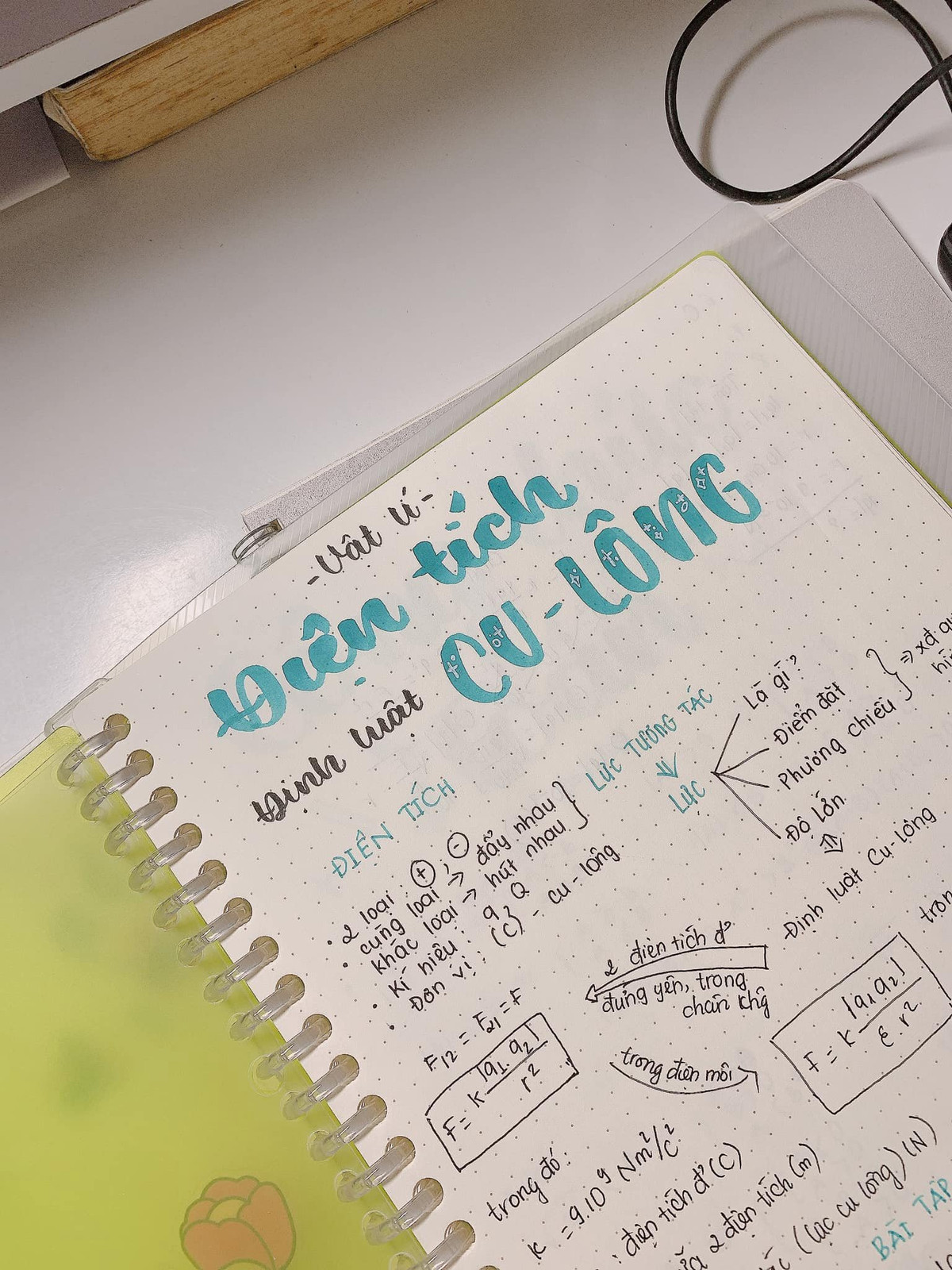 Thay vì ghi chép gạch dòng 1 cách đơn thuần, nhiều cô cậu học trò lại lựa chọn sáng tạo trên từng trang giấy, vẽ tên tác phẩm và tiêu đề đẹp y như tranh.
