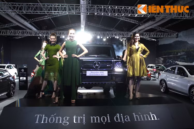 Chiếc Mercedes-AMG G 63 Edition 463 tại sự kiện “SUVenture” vừa là phiên bản nâng cấp mới nhất của dòng xe G-Class với sự cải thiện về hiệu suất, vừa là phiên bản đặc biệt với những dấu ấn độc đáo.