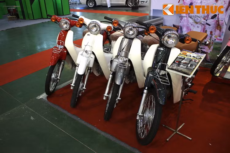 Toàn bộ triển lãm Vietnam AutoExpo 2016 chỉ có duy nhất một gian hàng trưng bày xe máy của Taya Motor. Tuy nhiên, tất cả những chiếc xe trưng bày đều chỉ có duy nhất một kiểu dáng "nhái" lại y chang chiếc Honda Super Cub thế hệ mới được bán tại Nhật.