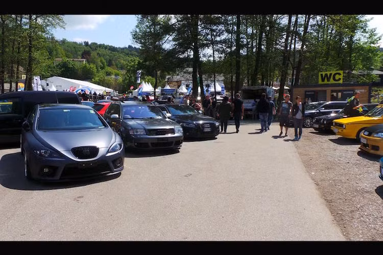 Bên cạnh Volkswagen, Worthersee Treffen cũng "tràn ngập" những mẫu xe khác nhau thuộc đủ loại, đủ đời, tới từ các thương hiệu khác trong khối VAG (Volkswagen Automotive Group - Các hãng xe trực thuộc Volkswagen như Skoda, SEAT, Audi...).