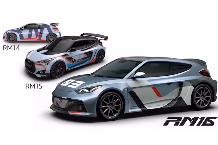 Trước Hyundai RM16 N Concept, series xe ý tưởng RM đã được Hyundai bắt đầu "trình làng" từ năm 2014 và 2015 với những chiếc RM14 và RM15. Chữ "RM" trong tên gọi của loạt xe này là viết tắt của "Racing Midship", ám chỉ tới cấu hình động cơ đặt giữa của chúng.