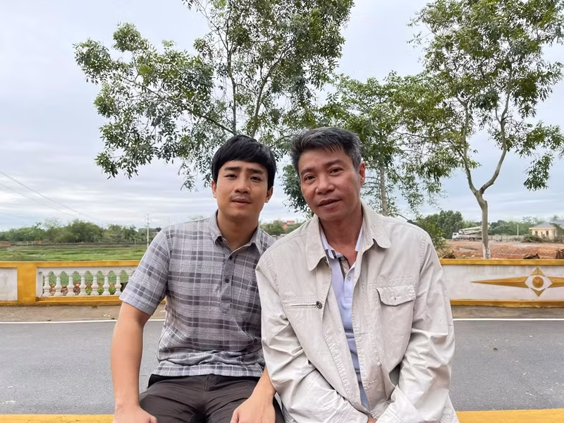 Ngoài Táo Quân, Đỗ Duy Nam còn gây chú ý khi đóng phim truyền hình. Anh từng vào vai Thịnh Ngựa trong “Mê cung”, bố Tuấn thời trẻ trong “Hương vị tình thân”. Ảnh: Tiền Phong