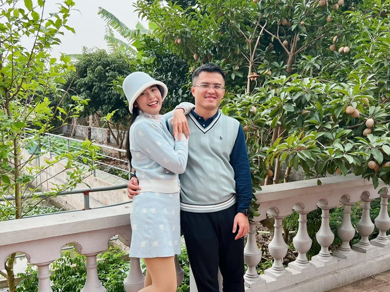 Trong cuộc phỏng vấn với VOV cách đây không lâu, Ngọc Hân chia sẻ, cô đang tính toán về một đám cưới quy mô nhỏ nhưng ấm cúng trong năm 2022. Ảnh: FB Ngọc Hân