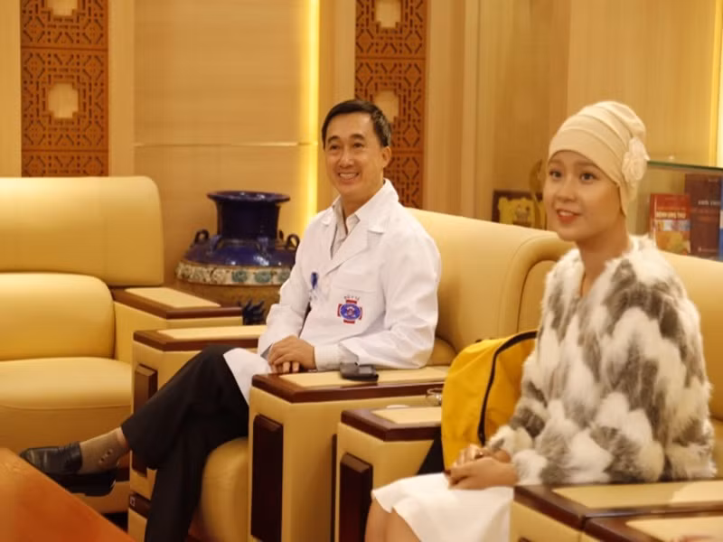 Thủy Tiên thông báo bản thân chiến thắng căn bệnh ung thư vào cuối năm 2020. Ảnh: VTC