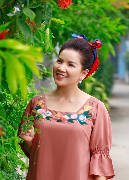 Hiện tại, nữ diễn viên cho biết, cô bận rộn với công việc diễn xuất, làm đạo diễn, dạy học. Ảnh: FB Ngọc Trinh