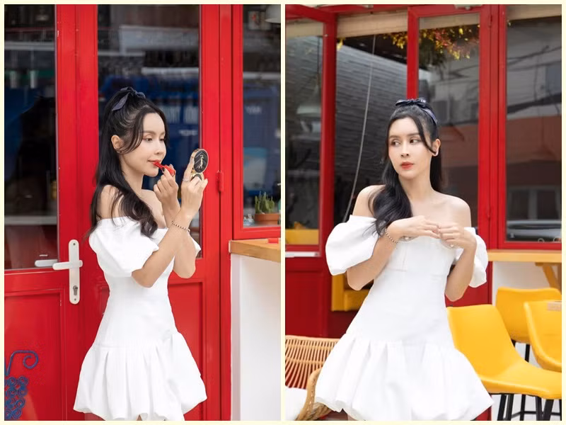 Cô trẻ đẹp không kém những mỹ nhân xứ Hàn.