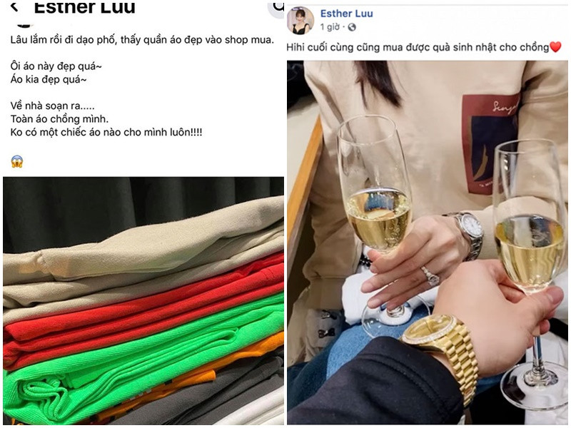 Hari Won cố gắng vào bếp nấu ăn cho Trấn Thành dù không giỏi nấu ăn. Khi đi mua sắm một mình, nữ ca sĩ vẫn nghĩ đến chồng, thậm chí quên mua sắm cho bản thân. Ảnh: FBNV