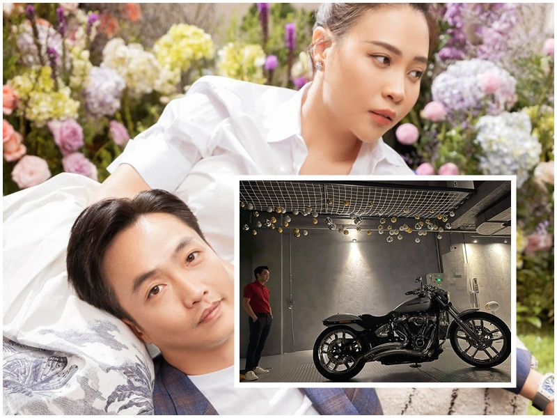 Đàm Thu Trang còn từng tặng Cường Đô la mô tô hơn 1 tỷ đồng, siêu xe Ferrari F12 nhập khẩu từ Dubai, giá sau thuế rơi vào khoảng 1 triệu USD (khoảng 22 tỷ đồng), chiếc siêu xe McLaren 720S màu cam hơn 24 tỷ, bộ sưu tập 10 chiếc đồng hồ Hublot. Ảnh: FBNV