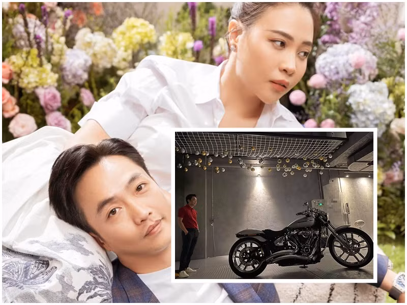 Đàm Thu Trang còn từng tặng Cường Đô la mô tô hơn 1 tỷ đồng, siêu xe Ferrari F12 nhập khẩu từ Dubai, giá sau thuế rơi vào khoảng 1 triệu USD (khoảng 22 tỷ đồng), chiếc siêu xe McLaren 720S màu cam hơn 24 tỷ, bộ sưu tập 10 chiếc đồng hồ Hublot. Ảnh: FBNV
